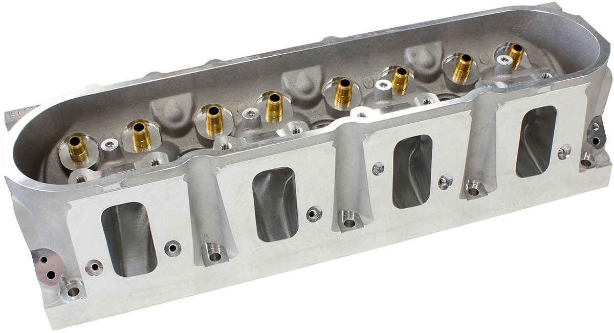 Bare GM LS3 6 Bolt 276cc CNC Ported Aluminium Cylinder Heads with 70cc Chamber (