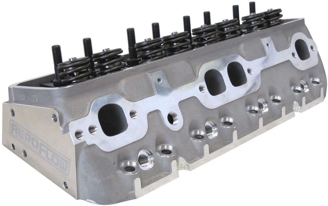 Complete Small Block Chev 327-350-400 186cc Aluminium Cylinder Heads with 67cc C