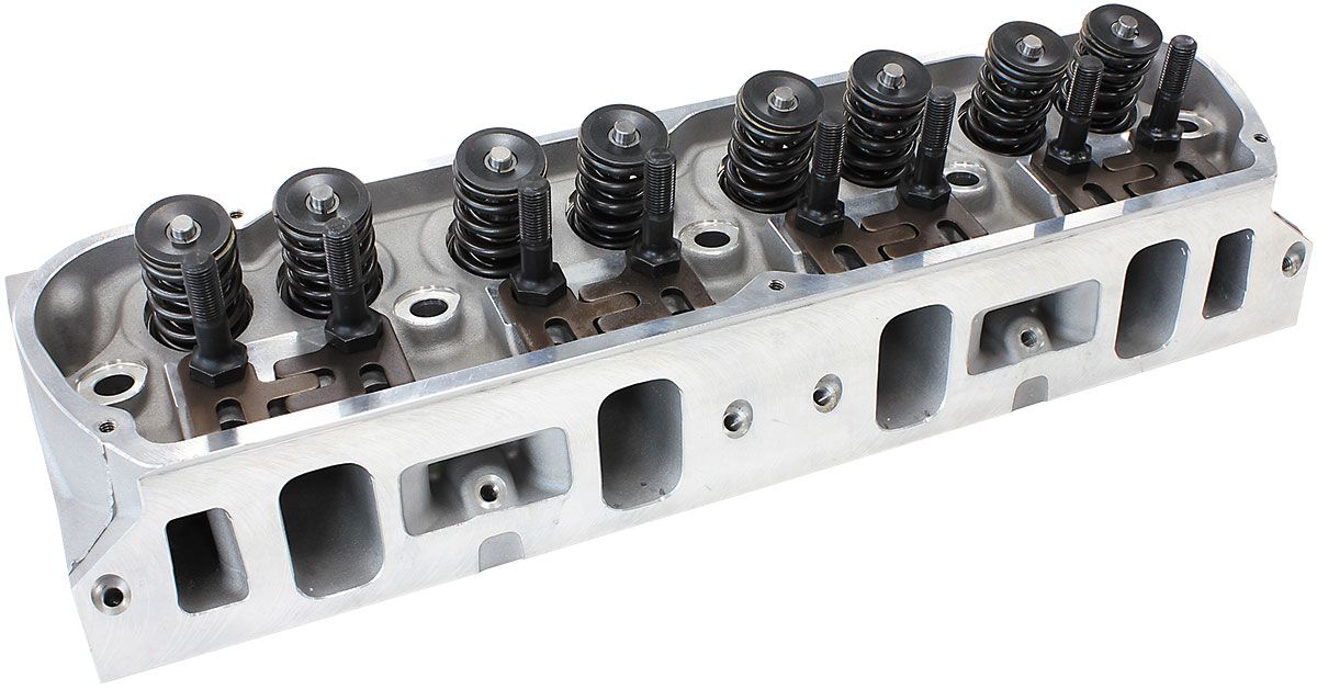 Complete Small Block Ford Windsor 289-351 185cc Aluminium Cylinder Heads with 58