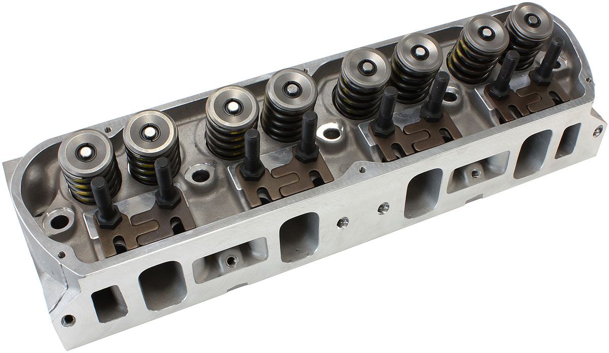 Complete Small Block Ford Windsor 289-351 203cc Aluminium Cylinder Heads with 58