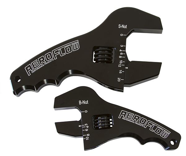 Adjustable Grip AN Wrench Kit AF98-2039BLK