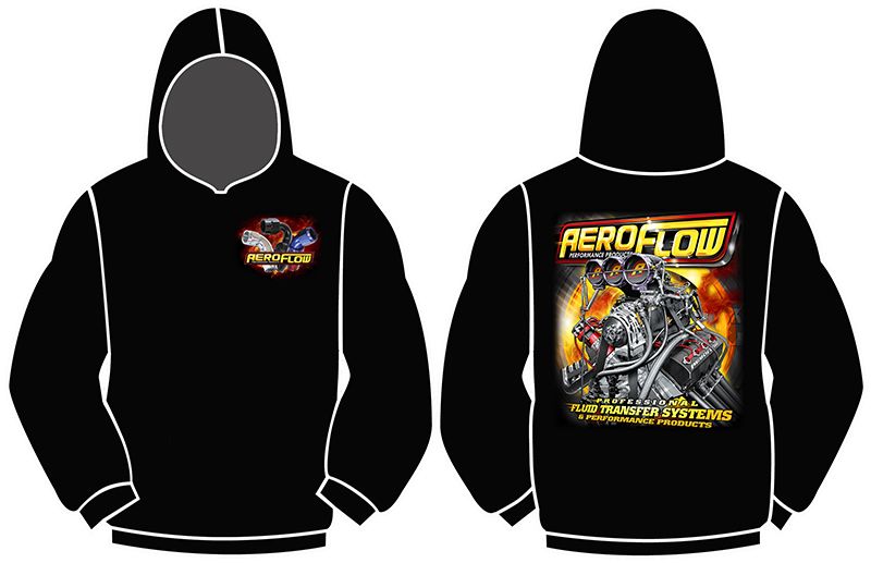 Aeroflow 'Nitro Hemi' Hoodie AFNITRO2HOOD-L