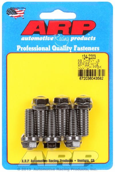 Pressure Plate Bolt Kit, Hex Head Black Oxide AR134-2203