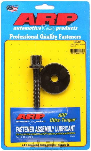 Harmonic Balancer Bolt, 12-Point Black Oxide AR134-2501