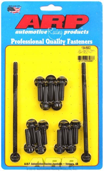 Oil Pan Bolt Set, 12-Point Black Oxide AR134-6902