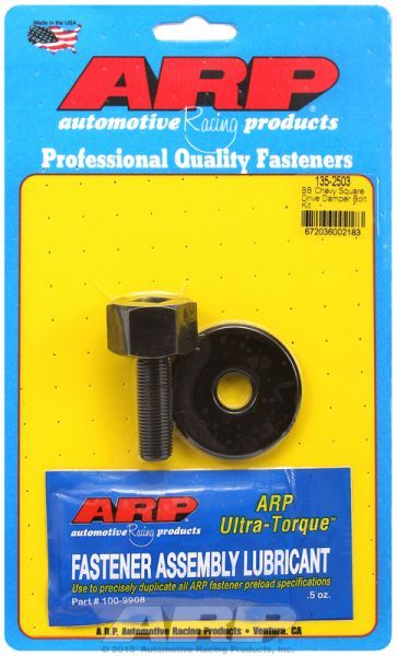 Harmonic Balancer Bolt, Hex Head Black Oxide AR135-2503