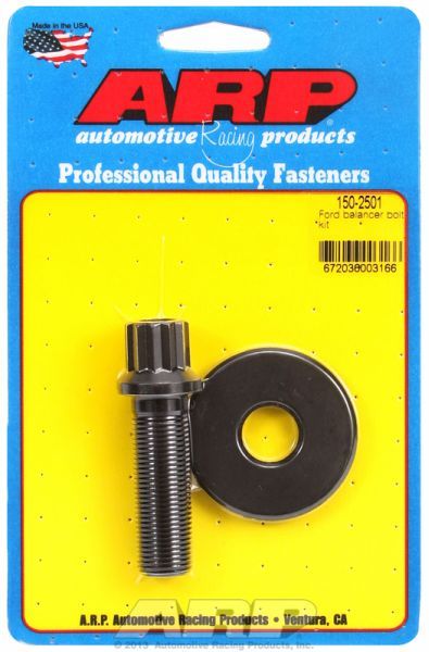 Harmonic Balancer Bolt, 12-Point Black Oxide AR150-2501