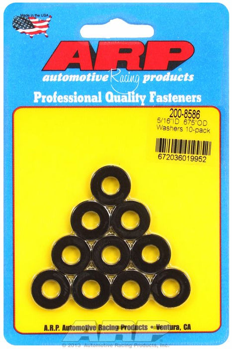 5/16" ID Washers with No Chamfer AR200-8586