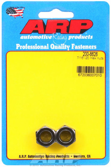 Hex Nut With Flange, Chrome Moly AR200-8626