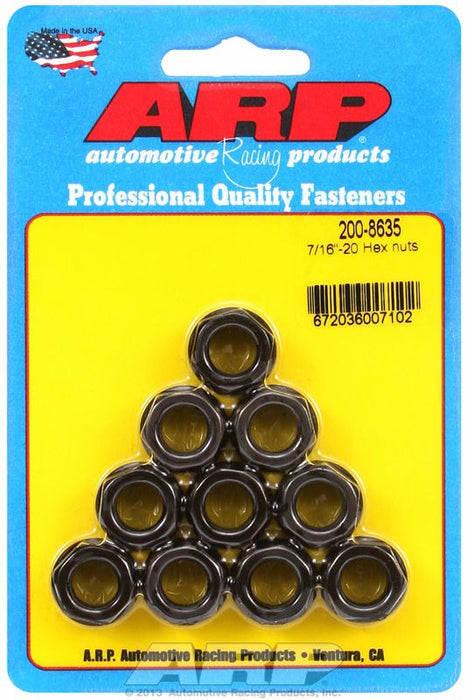 Hex Nut With Flange, Chrome Moly AR200-8635