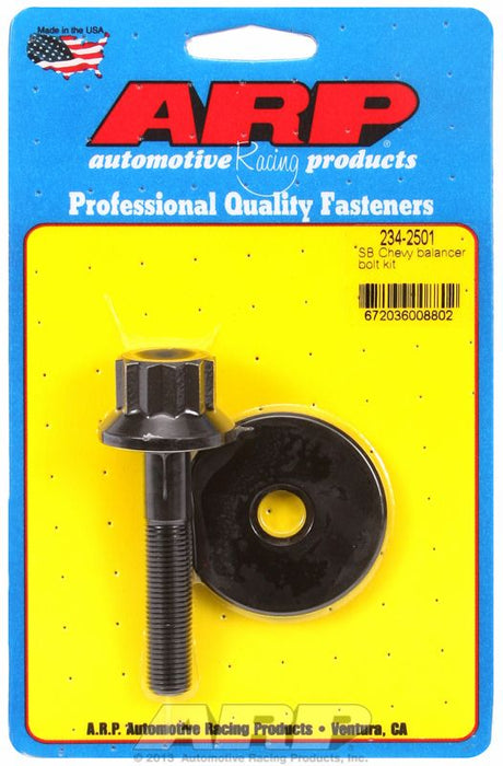 Harmonic Balancer Bolt, 12-Point Black Oxide AR234-2501