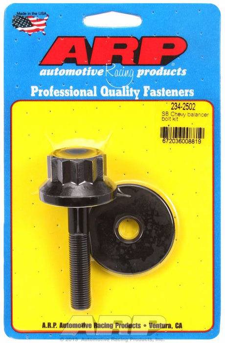 Harmonic Balancer Bolt, 12-Point Black Oxide AR234-2502