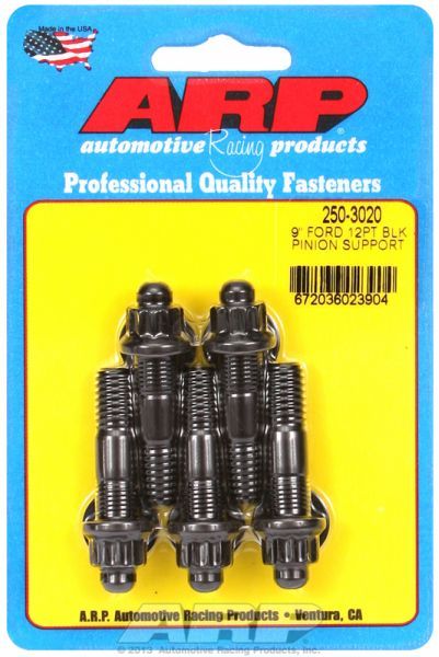 Pinion Support Stud Kit, 12-Point Nut Black Oxide AR250-3020