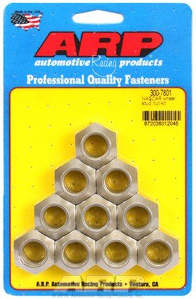 Nascar Speed Nuts 5/8"-18 Thread Size (10 Pack) AR300-7801