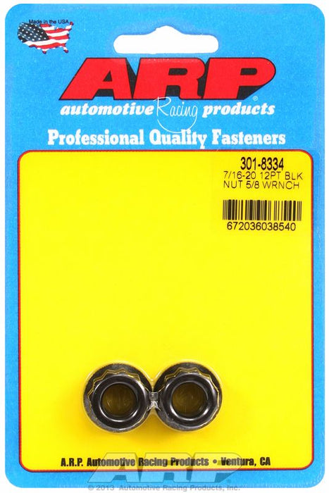 12-Point Nut, Chrome Moly Black Oxide AR301-8334