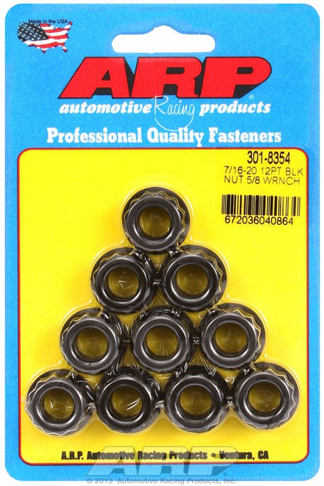 12-Point Nut, Chrome Moly Black Oxide AR301-8354