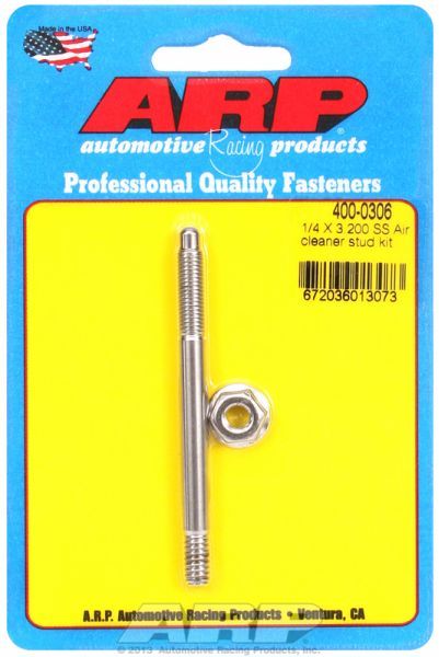 S/S Air Cleaner Stud Kit AR400-0306