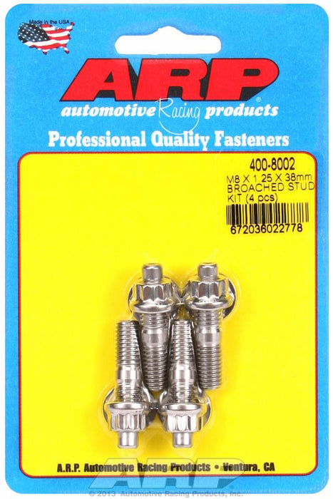 Accessory Stud Kit, 12-Point Nut S/S AR400-8002