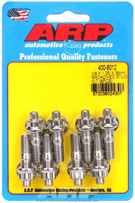 Accessory Stud Kit, 12-Point Nut S/S AR400-8012