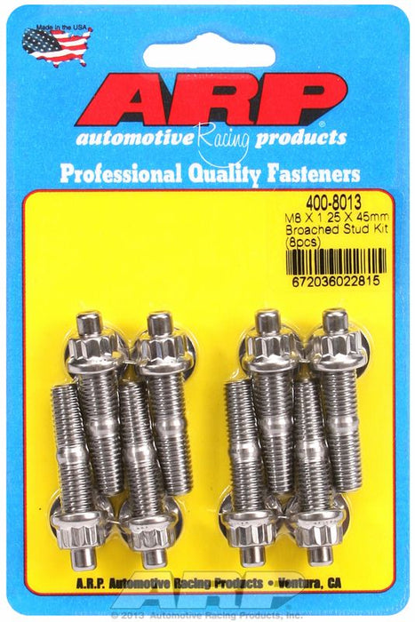 Accessory Stud Kit, 12-Point Nut S/S AR400-8013