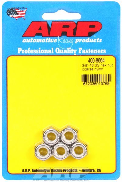 S/S Hex Nyloc Nuts AR400-8664