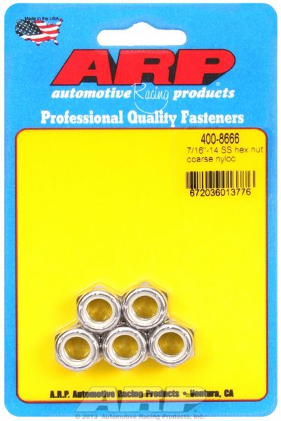 S/S Hex Nyloc Nuts AR400-8666