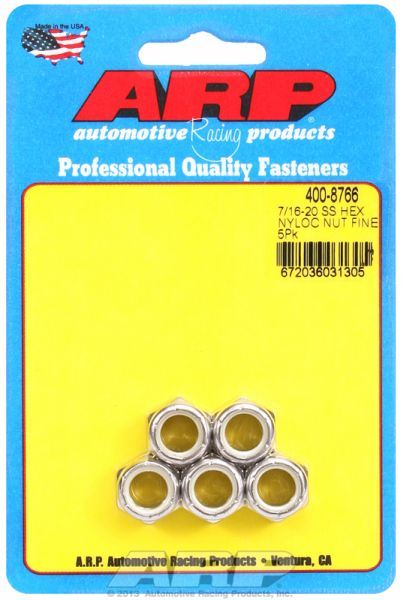 S/S Hex Nyloc Nuts AR400-8766