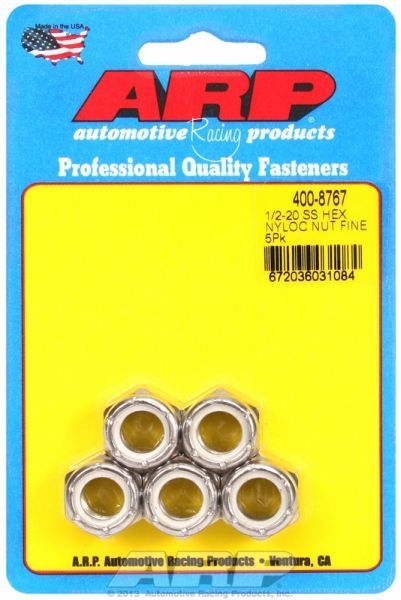 S/S Hex Nyloc Nuts AR400-8767