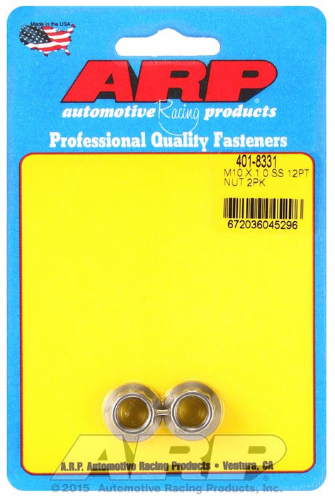 12-Point Nut, Polished S/S AR401-8331