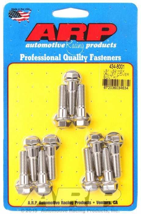 Intake Valley Cover Bolt Kit, Hex Head S/S AR434-8001