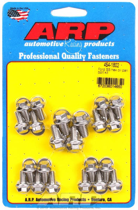 Oil Pan Bolt Kit, Hex Head S/S AR454-1802