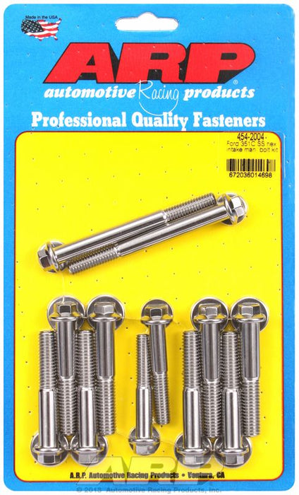 Intake Manifold Bolt Kit, Hex Head S/S AR454-2004