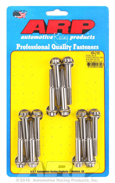 Intake Manifold Bolt 12-Point Head, S/S AR454-2105