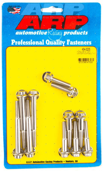 12-Point Stainless Steel Water Pump Bolt Kit AR454-3205