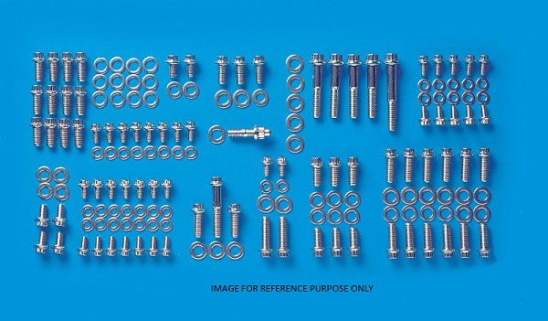 Engine Accessory Bolt Kit, Hex Head Black Oxide AR534-9805