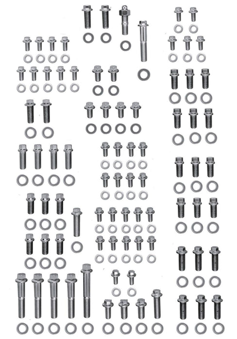 Engine Accessory Bolt Kit, Hex Head S/S AR554-9604