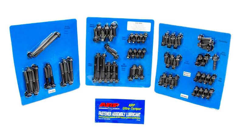 Engine Accessory Bolt Kit, Hex Head Black Oxide AR554-9804