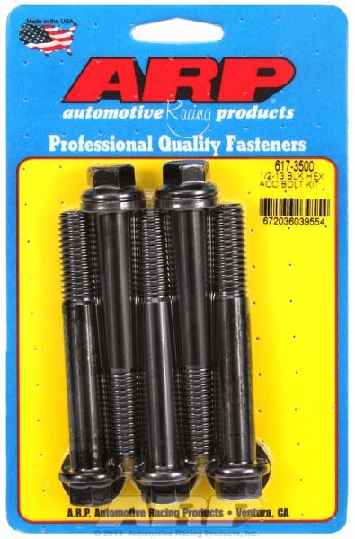 5-Pack Bolt Kit, Hex Head Black Oxide AR617-3500