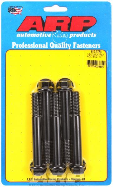 5-Pack Bolt Kit, Hex Head Black Oxide AR617-3750