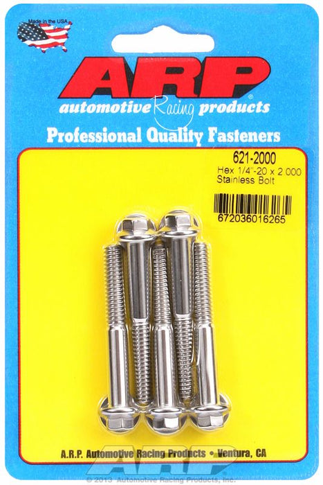 5-Pack Bolt Kit, Hex Head S/S AR621-2000