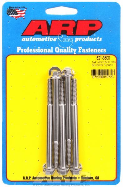 5-Pack Bolt Kit, Hex Head S/S AR621-3500