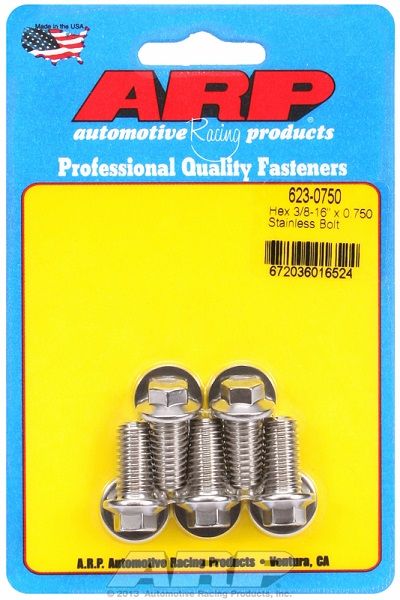 5-Pack Bolt Kit, Hex Head S/S AR623-0750