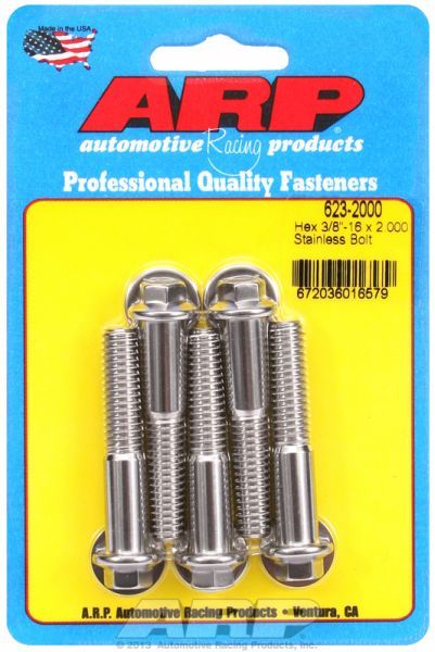 5-Pack Bolt Kit, Hex Head S/S AR623-2000