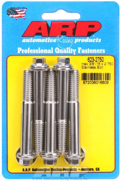 5-Pack Bolt Kit, Hex Head S/S AR623-2750