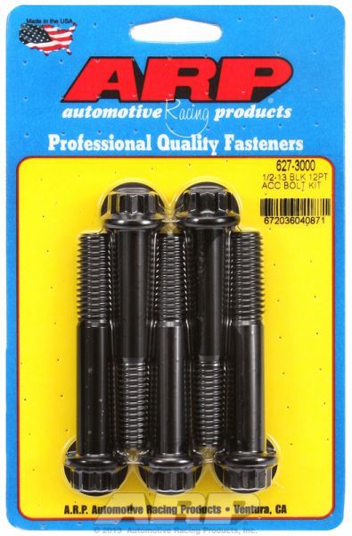 5-Pack Bolt Kit, 12-Point Head Black Oxide AR627-3000