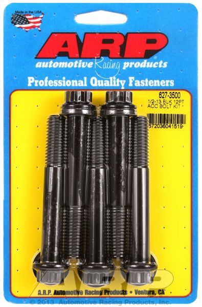 5-Pack Bolt Kit, 12-Point Head Black Oxide AR627-3500