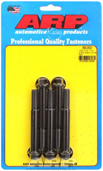 5-Pack Bolt Kit, Hex Head Black Oxide AR653-3500