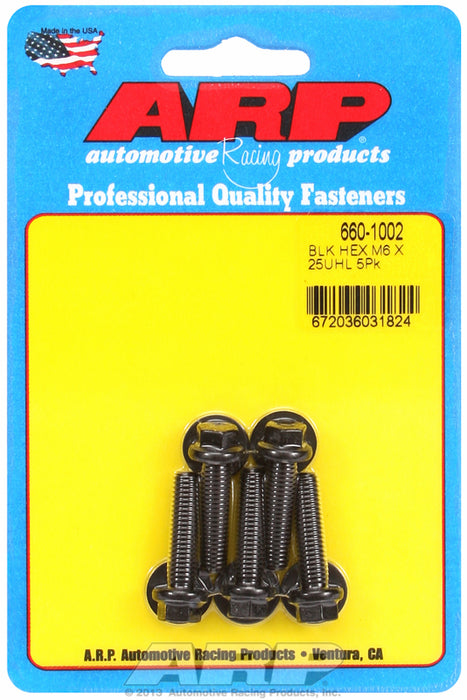 5-Pack Bolt Kit, Hex Head Black Oxide AR660-1002