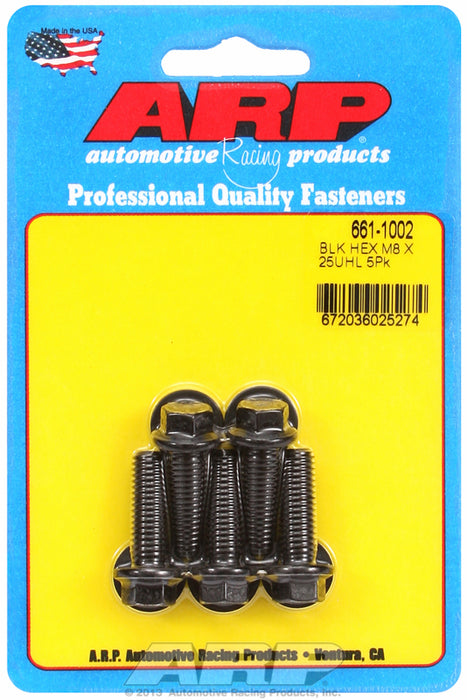 5-Pack Bolt Kit, Hex Head Black Oxide AR661-1002