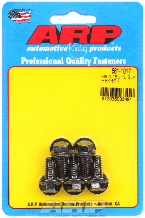 5-Pack Bolt Kit, Hex Head Black Oxide AR661-1017